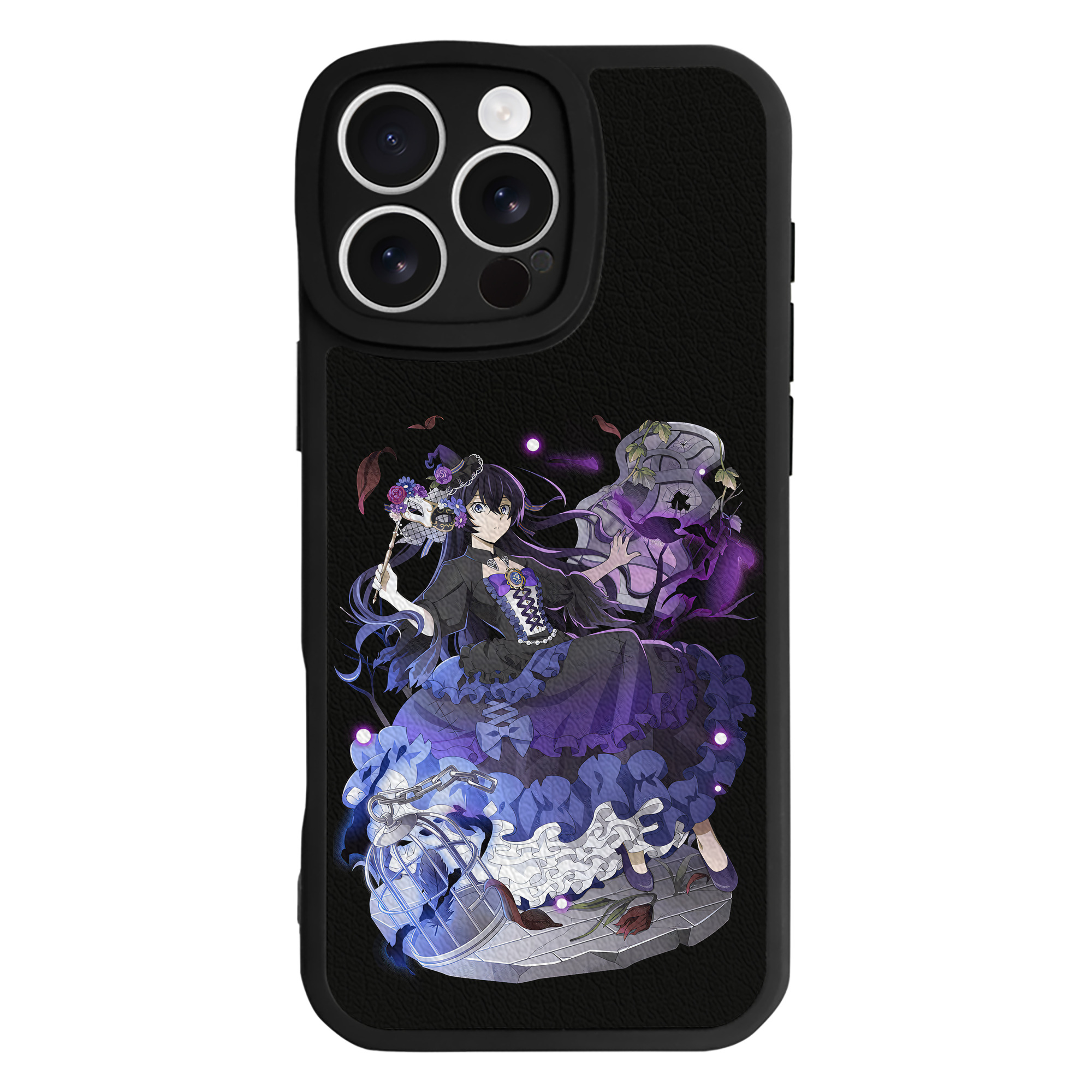 （画像用） 文豪ストレイドッグス Bungo Stray Dogs 【iPhone 16シリーズ対応】シリコンスマホケース（レザー調） 材質：シリコン